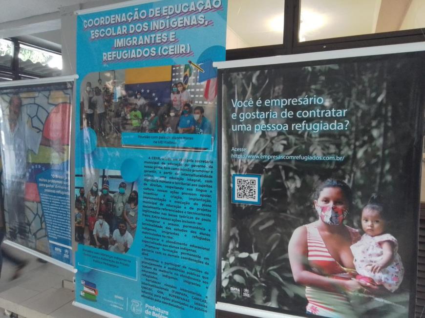 A exposição integra a programação Bem de todos os povos, promovida pela Coordenação de Educação Escolar dos Migrantes, Imigrantes e Refugiados