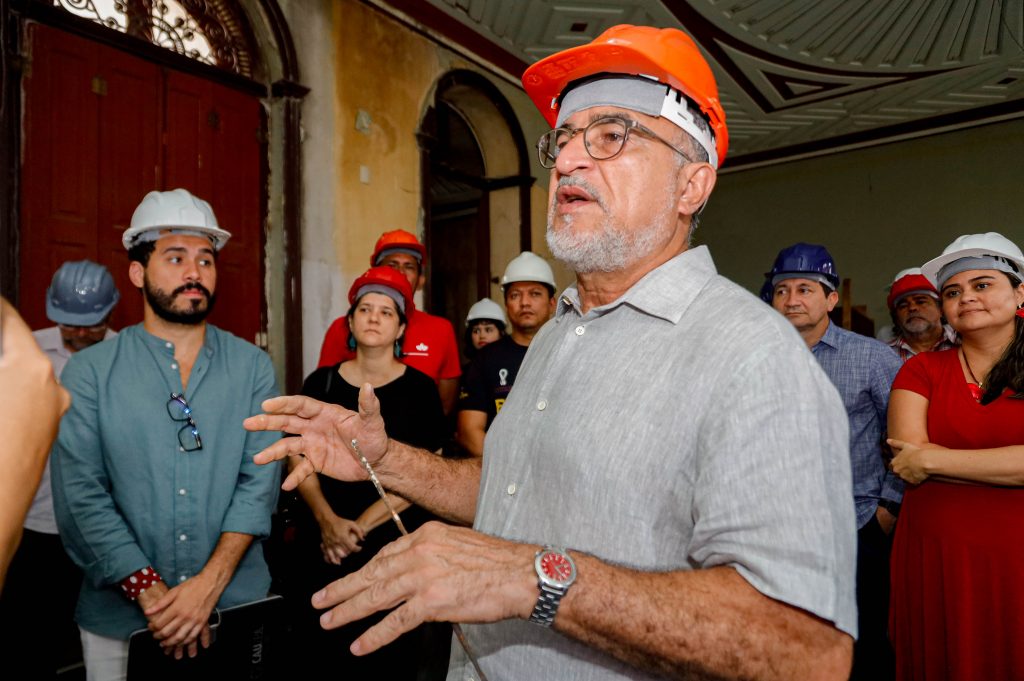 Prefeito Edmilson Rodrigues afirma que após a restauração o Palacete Pinho manterá seu grande valor histórico, arquitetônico, estético e étnico.