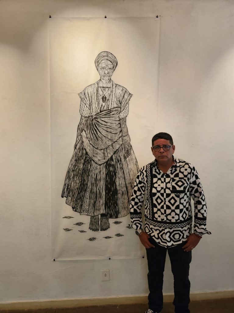 O artista Jean Ribeiro á participou de 36 exposições, entre coletivas e individuais, dentro e fora do Brasil, e tem cinco obras premiadas.