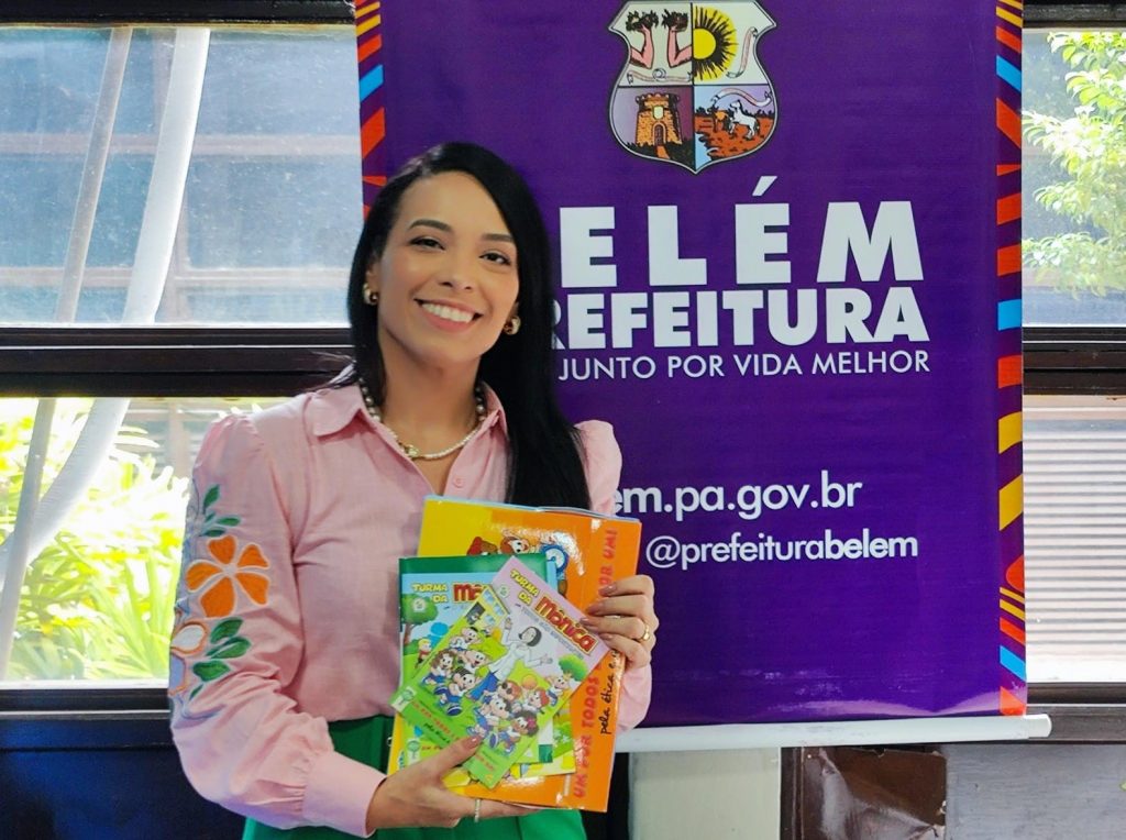 Para diretora da escola Augusto Meira Filho, a parceria é um ganho pedagógico para escola.