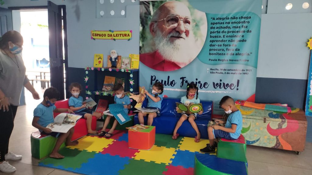 Prefeitura de Belém incentiva o gosto pela leitura desde a primeira infância.