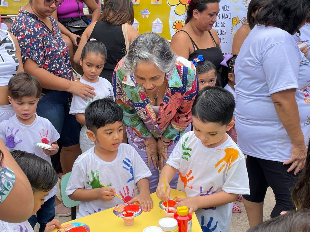 As ações de mobilização de combate à violência sexual contra crianças e adolescentes contaram com a presença da secretária Araceli Lemos